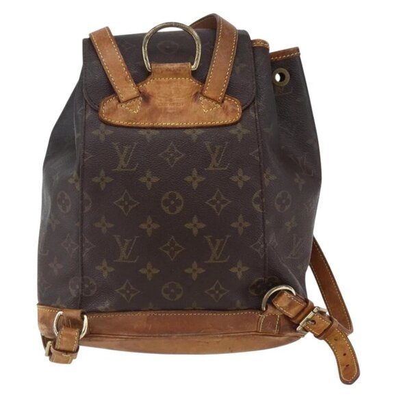 LOUIS VUITTON Monogram Montsouris MM Backpack M51136 LV Auth 150398 main image 11